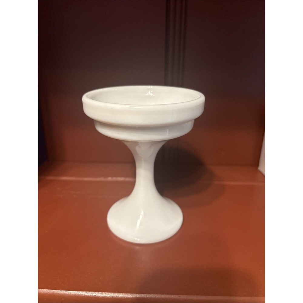 Vintage Westmoreland Glass White Milk Glass Fairy Lamp Pedestal Base Only Light